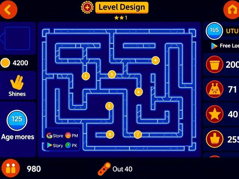 Jalebi Maze Master Gameplay Screenshot